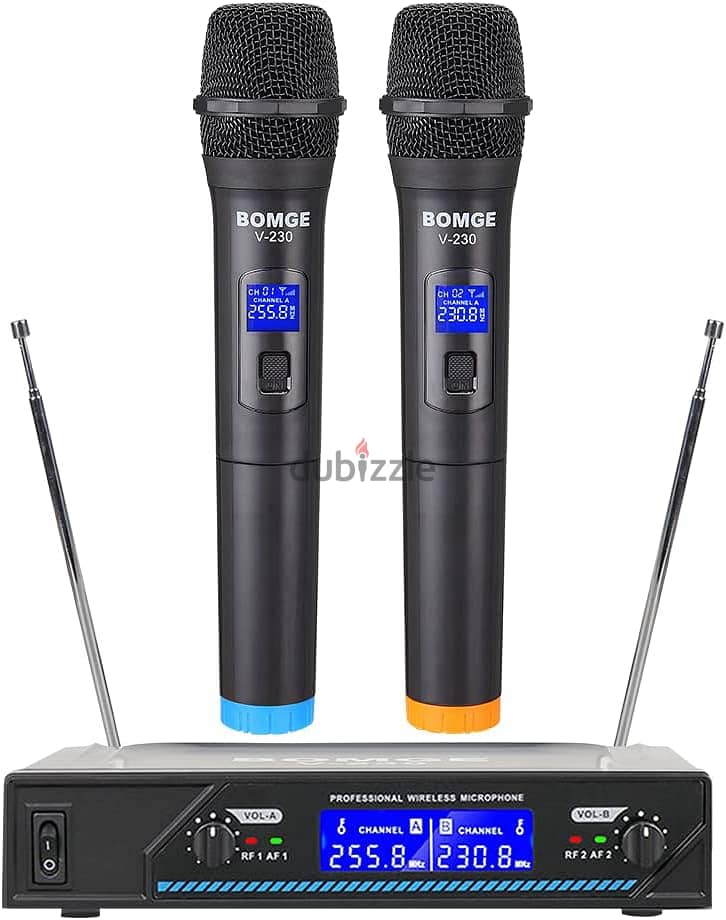 BMG V210 Wireless Microphone System,Mic wireless,karaoke mic,wireless 1