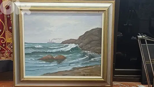 لوحة رسم زيتي اوروبية