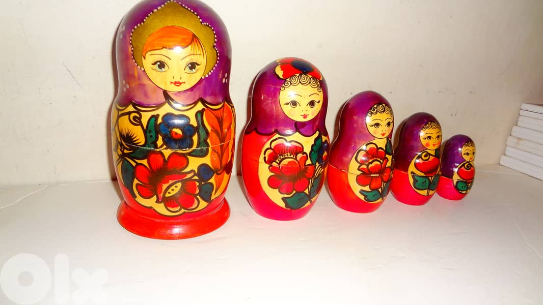 Poupee russe 5pcs 19cm the biggest 1
