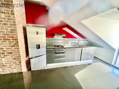 mansourieh semi furnished rooftop with two terraces for rent Ref#4927
