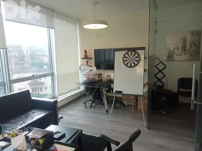 130Sqm |Decorated Office For Rent In Achrafieh مكتب للاجار في الاشرفية