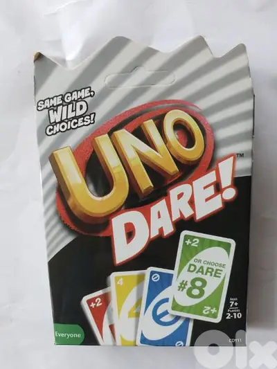 uno dare card game