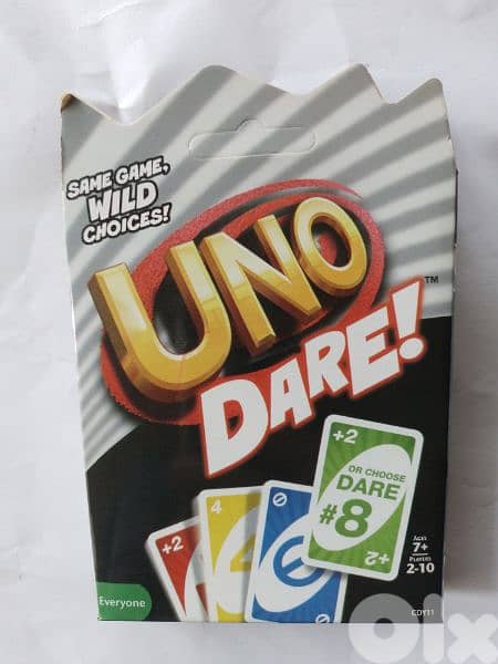 uno dare card game 0