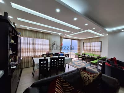 L14470-Spacious Furnished Apartment With A Seaview for Sale In Halat