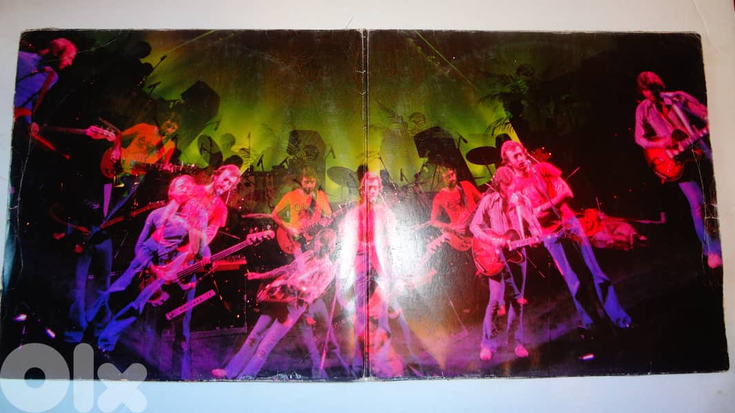 Bee Gees "here at last. . . " live double vinyl album gatefold 2
