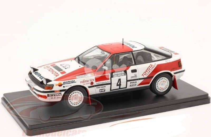 Toyota Celica GT-4 (Rally Finland 1990) diecast car model 1:24 0
