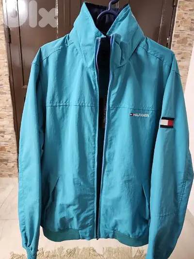 tommy hilfiger jacket men blue