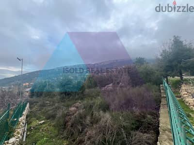 1930m2 land + open mountain view for sale in Lehfed/Jbeil - لحفد جبيل