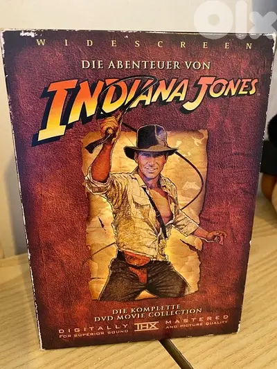 Indiana  jones box set DVD