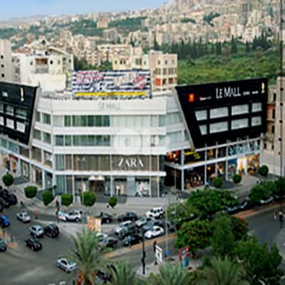 1200SQ LAND IN DBAYEH NEAR LE MALL FOR RENT PRIME