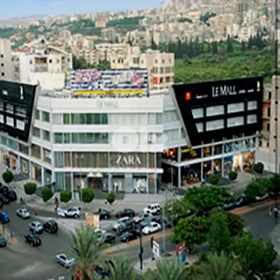 1200SQ LAND IN DBAYEH NEAR LE MALL FOR RENT PRIME