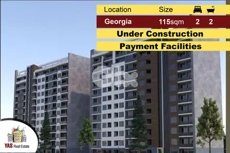 Georgia 115m2 | Under construction Project | Luxury Payment Facilities