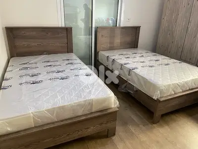 تختين مفرد ونص مع فرشة جديدة بافضل الاسعار من المعمل