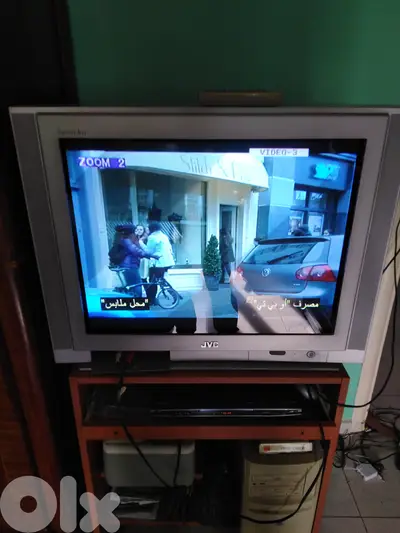 TV 29 inch flat. jvc.