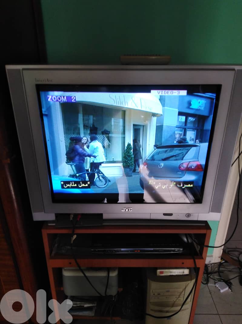 TV 29 inch flat. jvc. 0