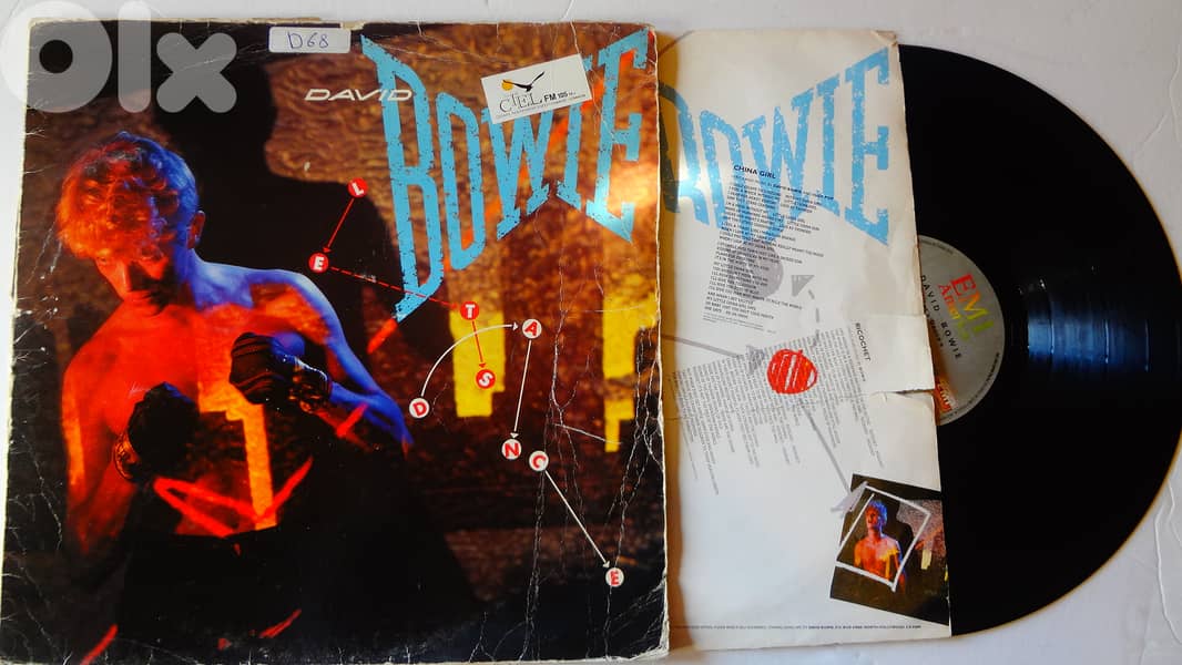 David Bowie "Let s dance" vinyl album 0