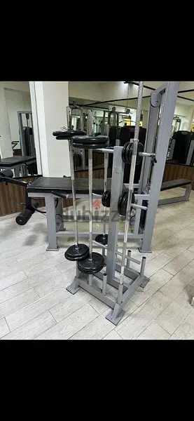 heavy duty barbell stand many gym equipment for sale 71547836