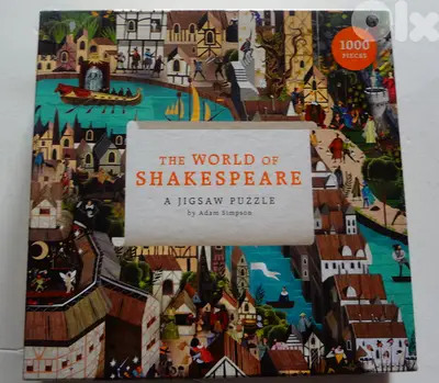 The World of Shakespeare 1000 Pieces  Jigsaw Puzzle Laurence King used