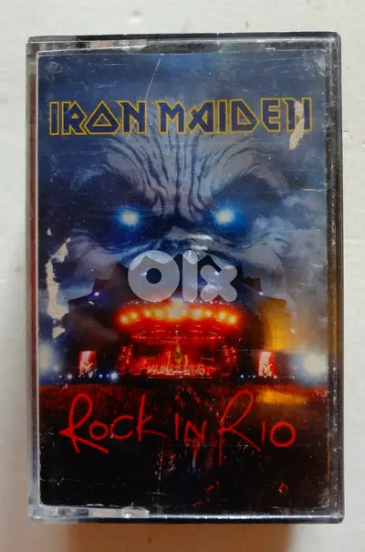 Iron Maiden "Rock in Rio" double cassettes