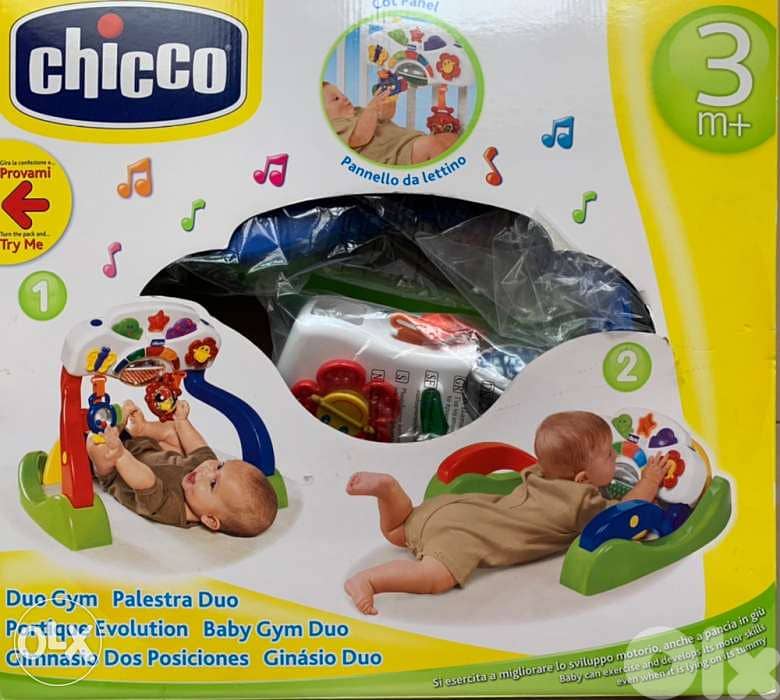 Chicco Duo Gym play for babies 0