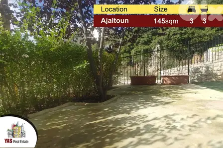 Ajaltoun 145m2 | 100m2 Terrace | Super Luxurious | Mint Condition |ELS