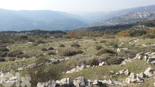 Very calm area land in Mtein / Aintoura  | Panoramic mountain view