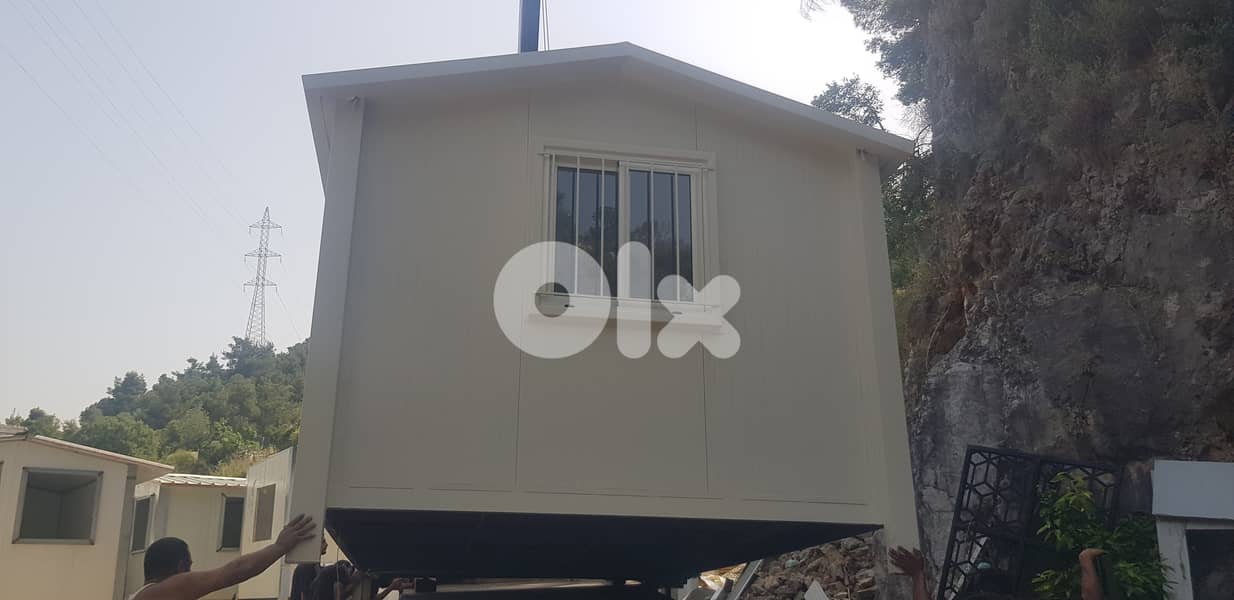 Quality prefab houses 6mx3m - بيت جاهز 4