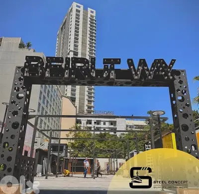 plasma cutter - signs board - letter - 3d signs board