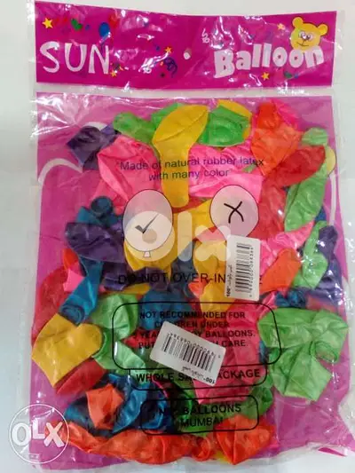 100 PCS Balloons balons ballons baloons Kids Birthday بالون بالونات