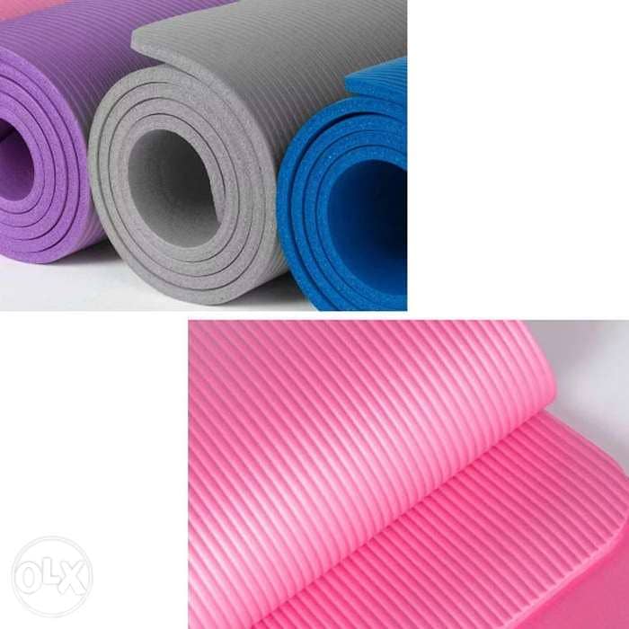 Purple. Pink new yoga mat 10MM 0