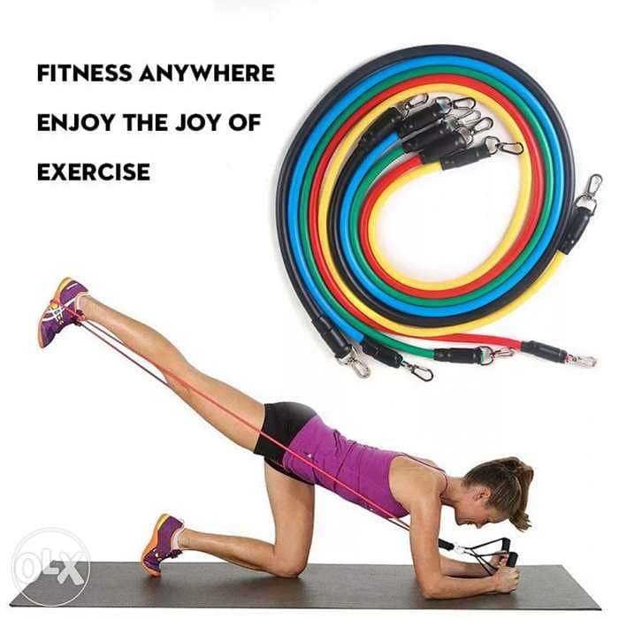 Set high latex material Resistance Bands 0