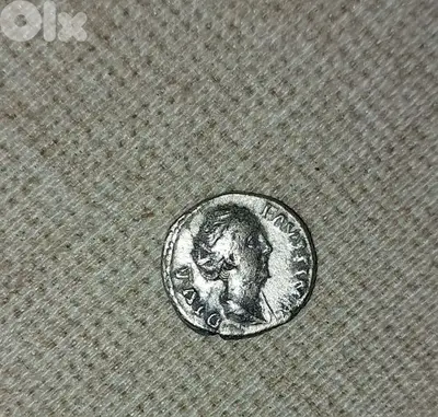 Ancient Roman Queen Faustina the Elder Silver Coin Denarius year 141AD