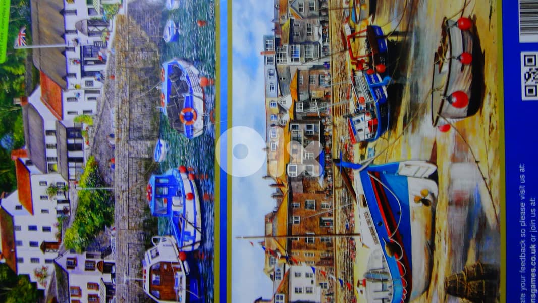 Gibsons West country puzzle 4 500pcs puzzles in one box 49*34 cm each 4
