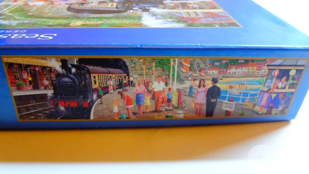 Gibsons Seaside train puzzle 636 pcs 68*32 cm 1