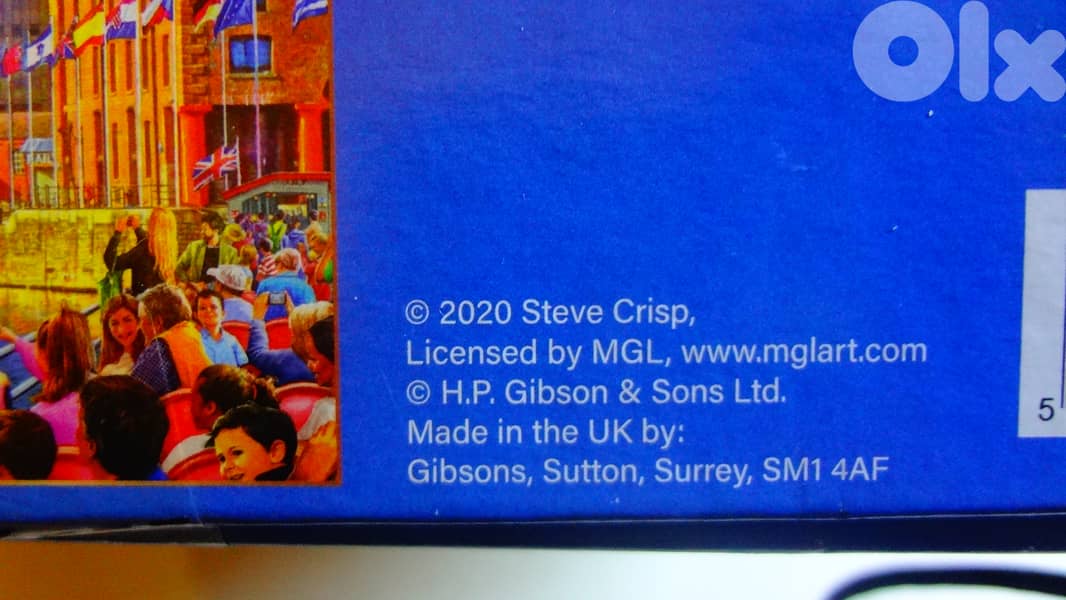 Gibsons , Albert dock Liverpool puzzle 1000pcs made in UK 2