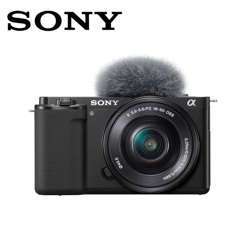 Sony ZV-E10 Mirrorless Camera with 16-50mm Lens 0