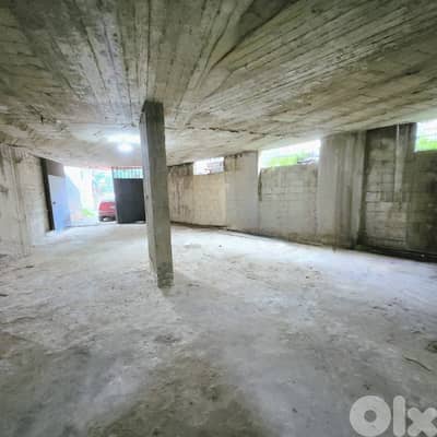 L14640-An Open Space Warehouse for Sale In Mazraat Yachouh