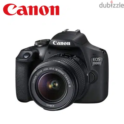 Canon EOS 2000D with EF-S 18-55 III KIT