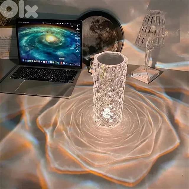 usb rechargeable acrylic touch lamp 4