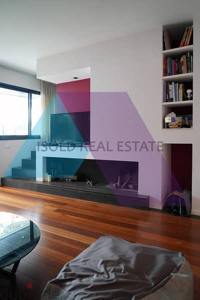 220 m2 Triplex Chalet+garden& terrace+ mountain view for sale in Fakra