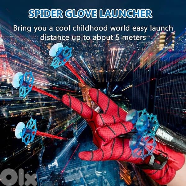 Spiderman web shooting gun 0