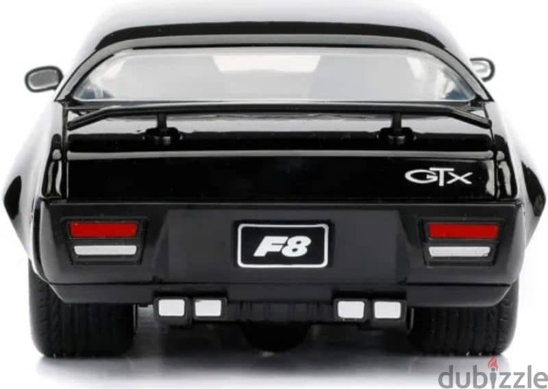 Plymouth GTX (Fast and Furious 8) diecast car model 1:24. 4