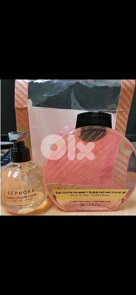 sephora shower box big size 280 ml & 250ml 0