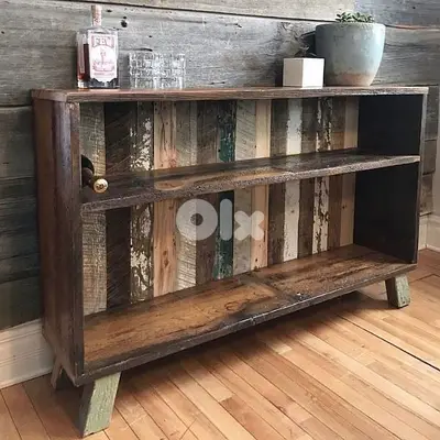 bookshelf and tv cabinet خزانة قديم