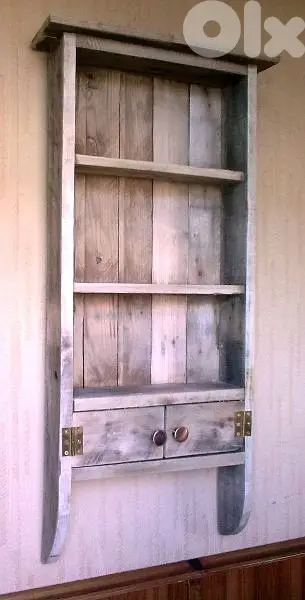massive thick wood bookshelves