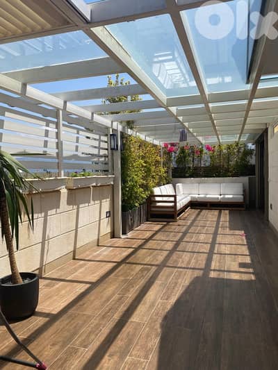 PENTHOUSE IN BAABDA  (360Sq) WITH TERRACE+PANORAMIC VIEW, (BA-308)
