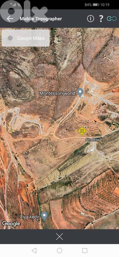 zahle ain el hajal 1243 sqm land for sale Ref#6029
