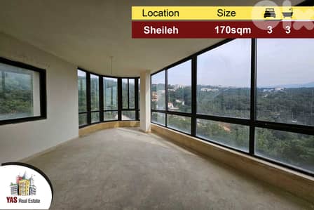 Sheileh 170m2 | New | Panoramic View | Luxury | Prime Location | TO |