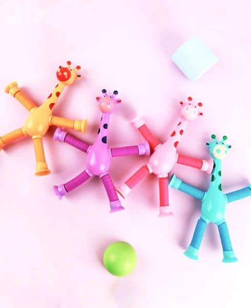 stretchy giraffe toy! 8