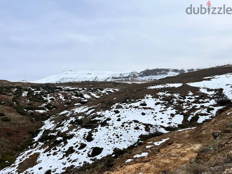 1500 Sqm |Prime Location Land ForSale In Mtein Zaarour |Panoramic View 0